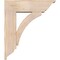 Ekena Millwork Thorton Traditional Smooth Bracket w/ Offset Brace, Douglas Fir, 7 1/2"W x 24"D x 28"H BKT0806X24X28THR01SDF - alternate 2
